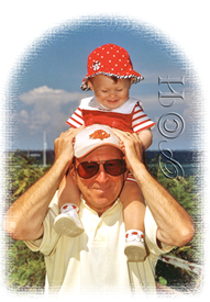 Anne Lyse et Papi Michel à P Navalo